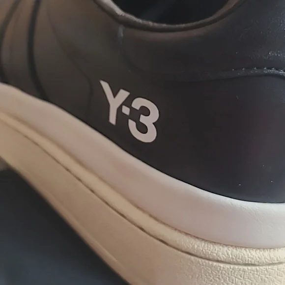 Adidas Y-3 HICHO Leather Sneakers Mens 12 - Picture 6 of 10